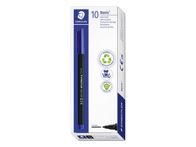 Fiberpenna STAEDTLER 326 1mm Svart
